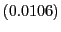 $ \left( 0.0106\right) $