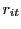 $ r_{it}$
