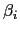 $ \beta_{i}$