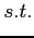$\displaystyle s.t. \notag$