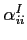 $\alpha_{ii}^I$