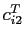 $ c_{i2}^{T}$