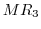 _{ }MR_3 