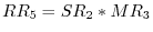 RR_5 =SR_2 \ast MR_3 