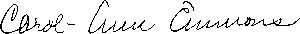 signature of Carol-Ann Emmons