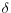 \delta