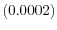 \left( 0.0002\right) 