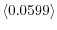  \langle 0.0599\rangle 