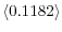  \left\langle 0.1182\right\rangle 