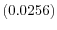  \left( 0.0256\right) 