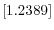  \left[1.2389\right] 