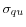 \displaystyle \sigma_{qu}