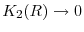  K_{2}(R)\rightarrow 0