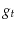  g_t