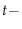  t-