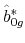  \hat{b}_{0g}^{\ast }