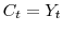  C_{t}=Y_{t}