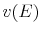  v(E)