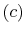  \left(c\right) 