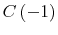  C\left(-1\right)
