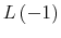  L\left(-1\right)