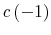  c\left(-1\right)