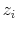  z_{i}