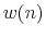  w(n)