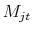  M_{jt}