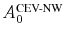 \ensuremath{A_0^\text{CEV-NW}}