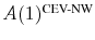 \ensuremath{A(1)^\text{CEV-NW}}