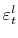 \varepsilon_t^l