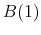 B(1)