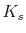 K_s