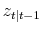 z_{t\vert t-1}