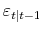 \varepsilon_{t\vert t-1}