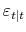 \varepsilon_{t\vert t}