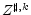  Z^{\sharp,k}