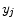  y_j