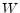  W