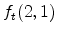  f_t(2,1)