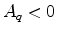 A_q<0