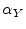  \alpha_{Y}