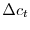 \Delta c_t
