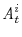 \textit{A}^{i}_{t}