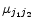 \mu _{j_{1} j_{2}}