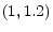  \left(1,1.2\right)