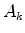 A_k