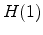 H(1)