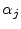  \alpha_j